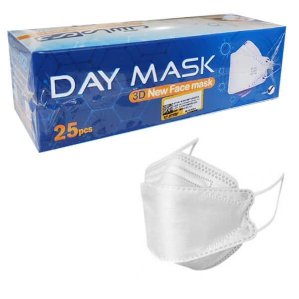 ماسک سه بعدی دی بسته 25 عددی