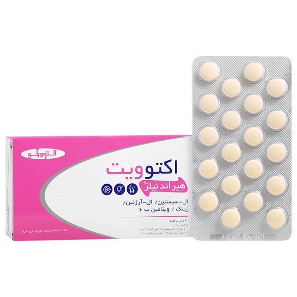 قرص هیر اند نیلز اکتوویت اکتوورکو 60 عدد