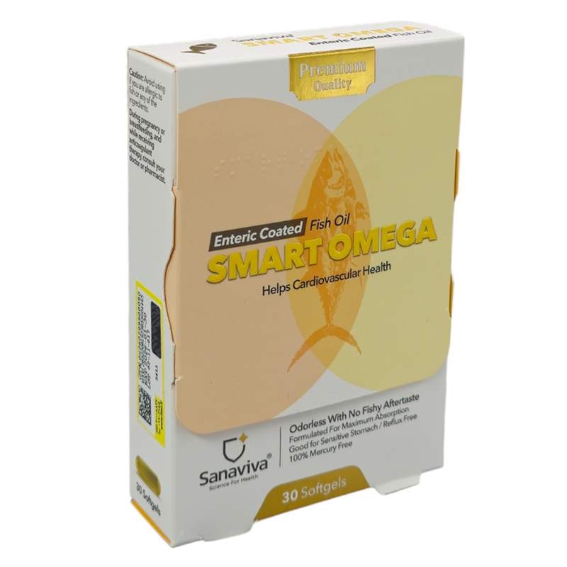 سافت ژل اسمارت امگا ساناویوا 30 عدد