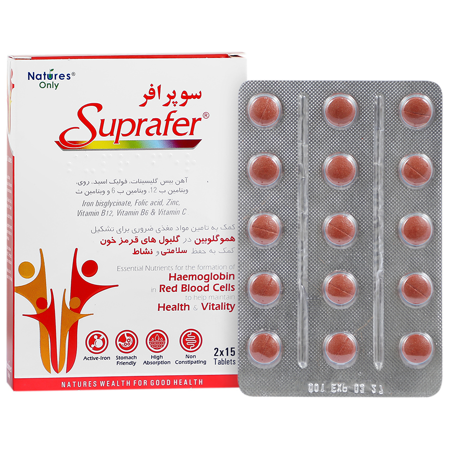 قرص سویرافر نیچرز اونلی 30 ع