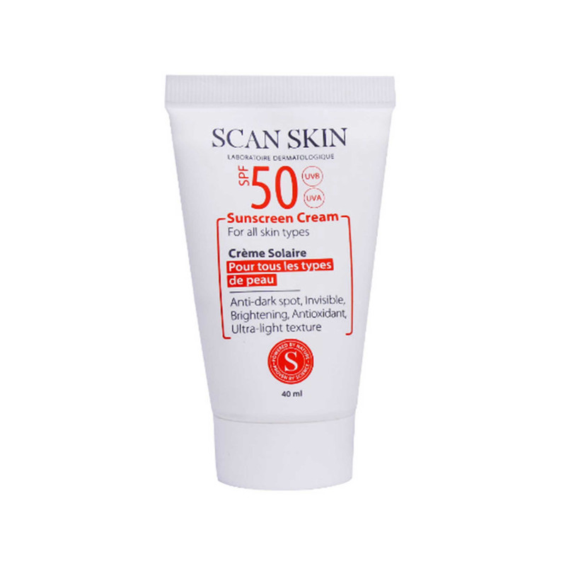کرم ضد آفتاب ضد لک SPF50 اسکن اسکین 40 میلی لیتر