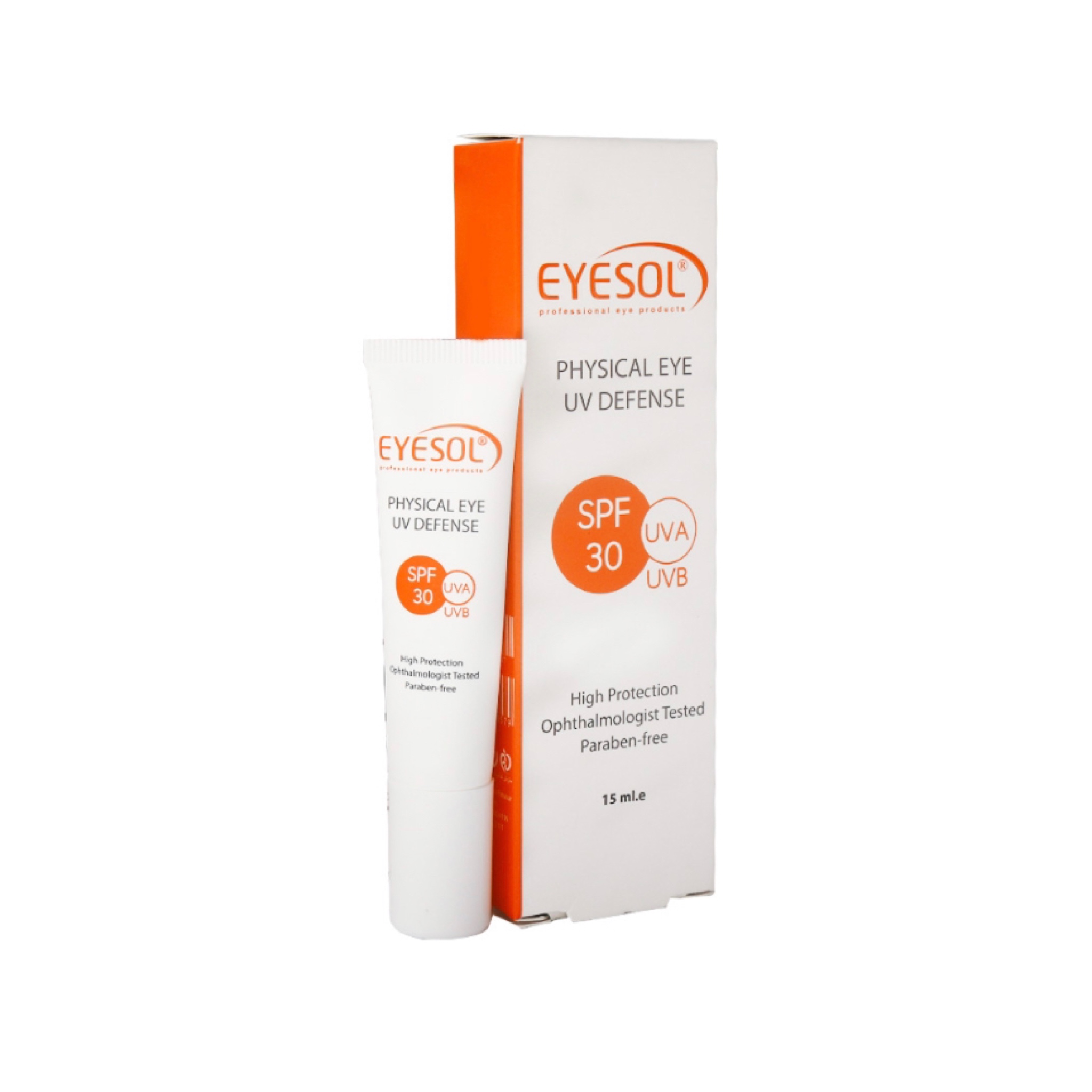 ضد آفتاب دور چشم SPF30 آیسول (بدون رنگ) 15 میلی لیتر
