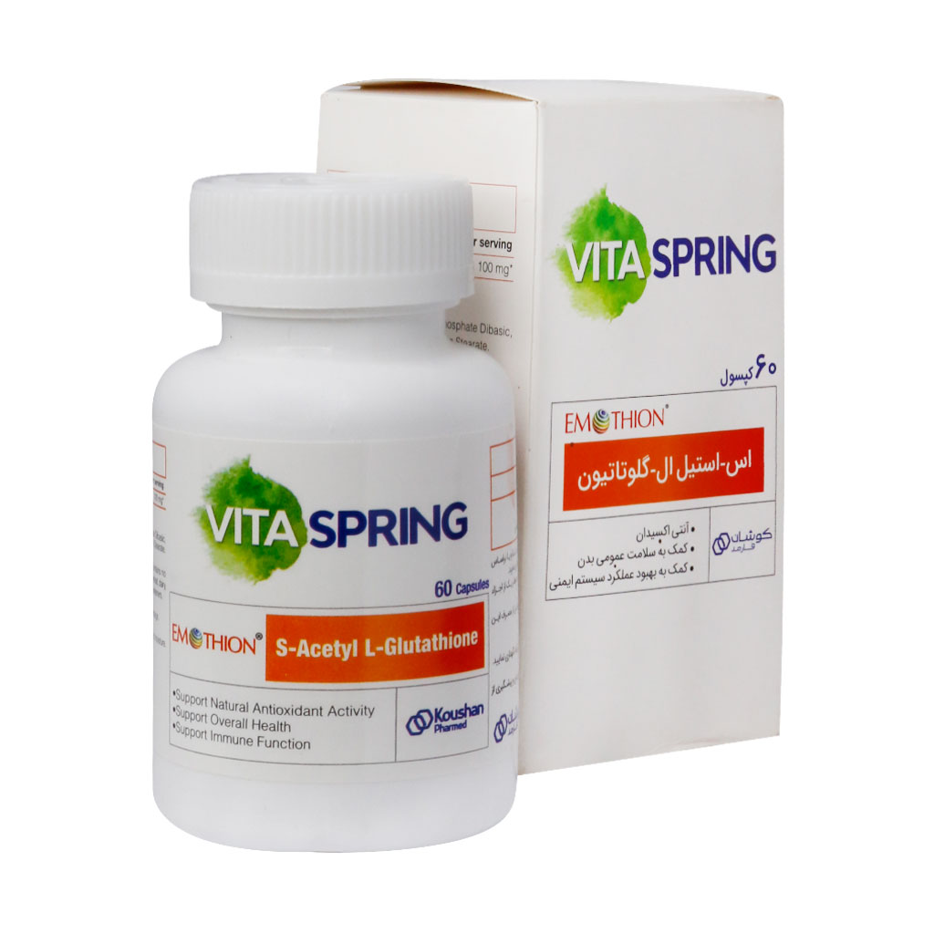 کپسول وایتا اسپرینگ کوشان فارمد 60 عدد