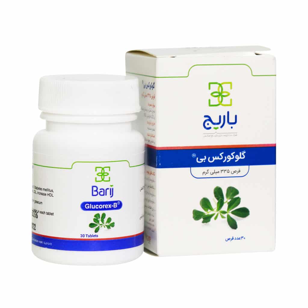 قرص گلوکورکس بی باریج اسانس 30 عدد