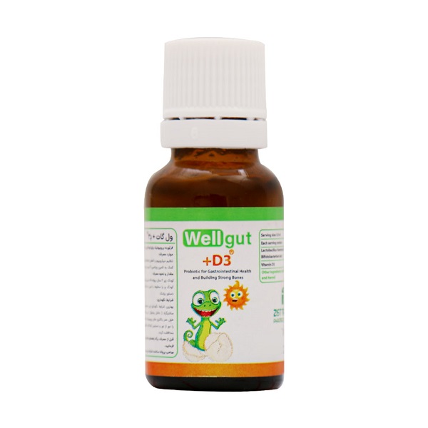 قطره ول گات D3 زیست تخمیر 15 میلی لیتر