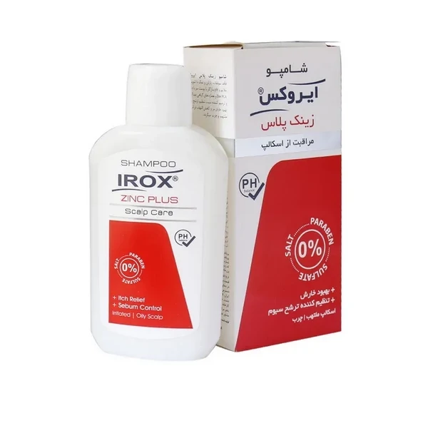 ایروکس شامپو زینک پلاس