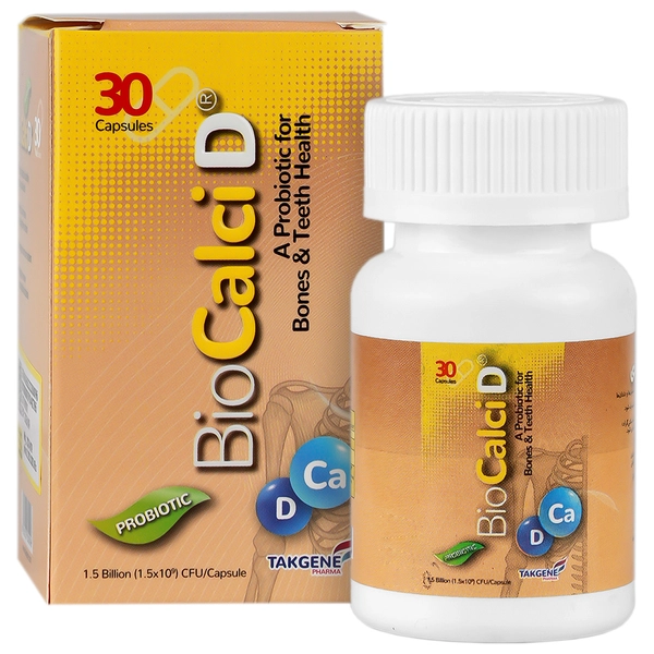 کپسول بایو کلسی دی تک ژن فارما 30 عدد