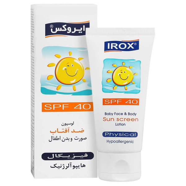 ایروکس ضدآفتاب کودک 60 میل